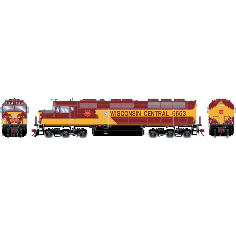 Athearn Genesis HO F45 w/DCC & Sound, WC #6653 - ATHG28616