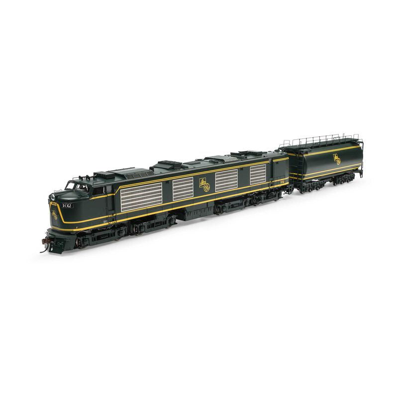 Athearn Genesis HO Gas Turbine w/Tender w/DCC & Sound, GE Demo #102