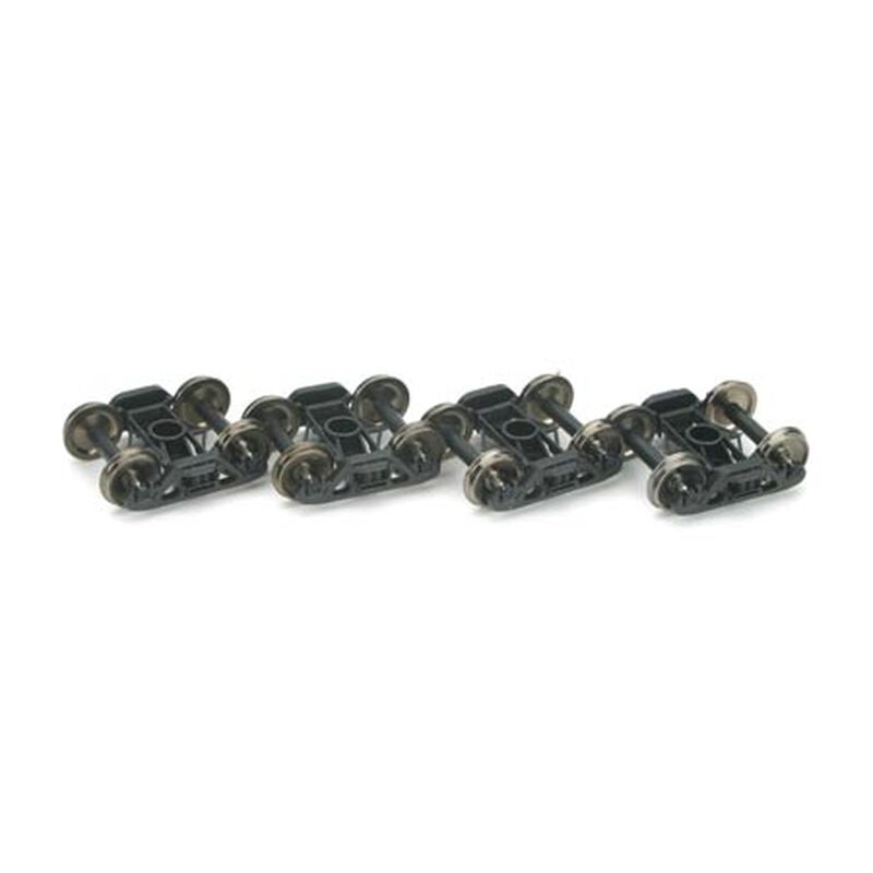 Athearn Genesis HO 70-Ton Roller Bearing Truck, .088 Tread (2Pr)