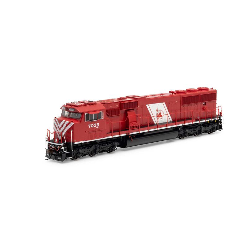 Athearn Genesis HO SD60E w/DCC & Sound, NS/CNJ/Heritage #7036 - ATHG65297