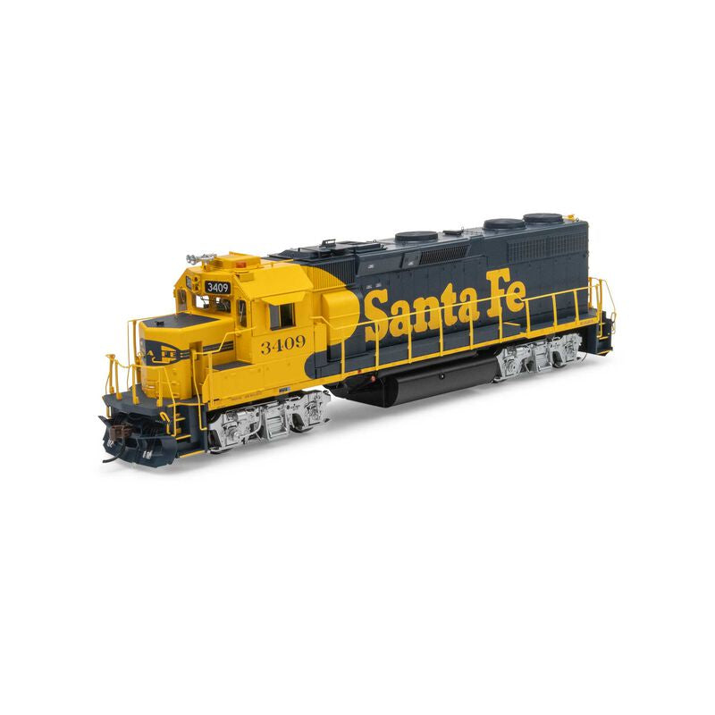HO GP39-2u w/DCC & Sound, Santa Fe (ATSF) #3409