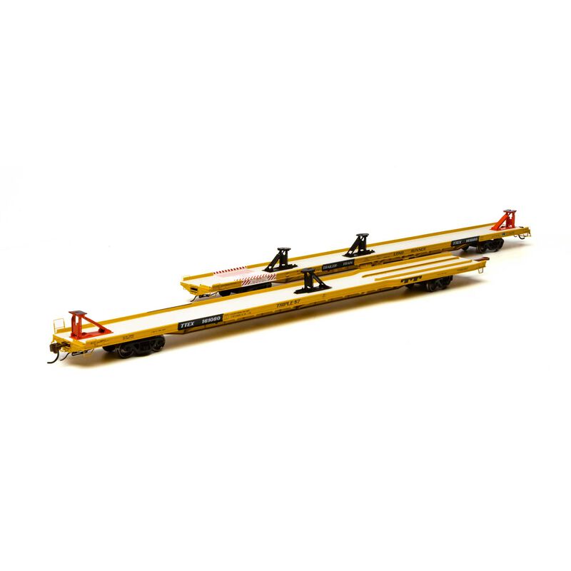 Athearn Genesis HO F89-F89'8" TOFC Flat, TTEX/Long Runner #161080 - ATHG69979
