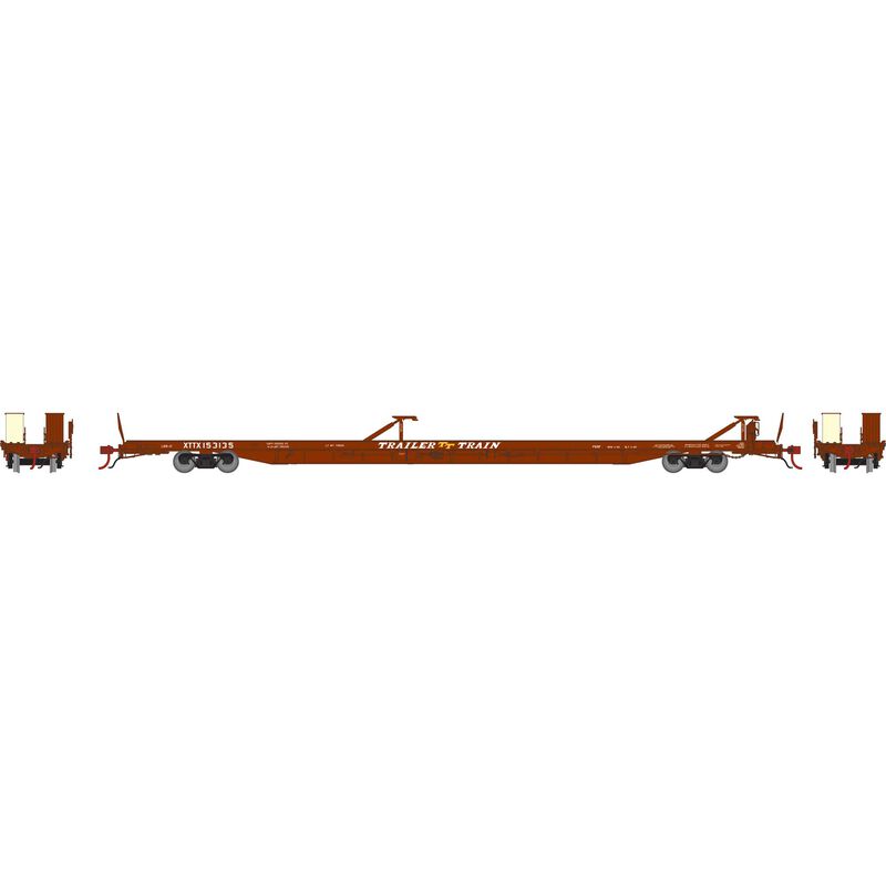 Athearn Genesis HO F89-F89'8" TOFC Flat, XTTX #153135 - ATHG69986