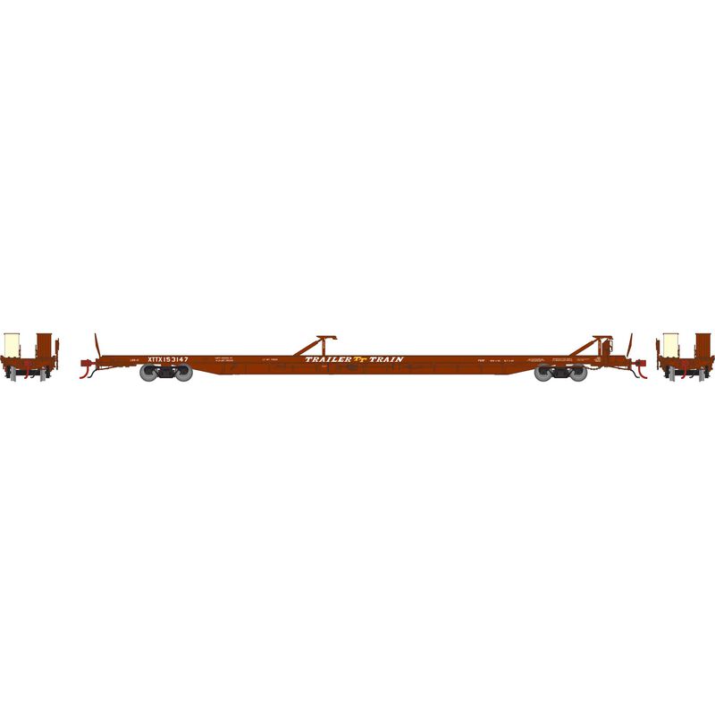 Athearn Genesis HO F89-F89'8" TOFC Flat, XTTX #153147 - ATHG69987