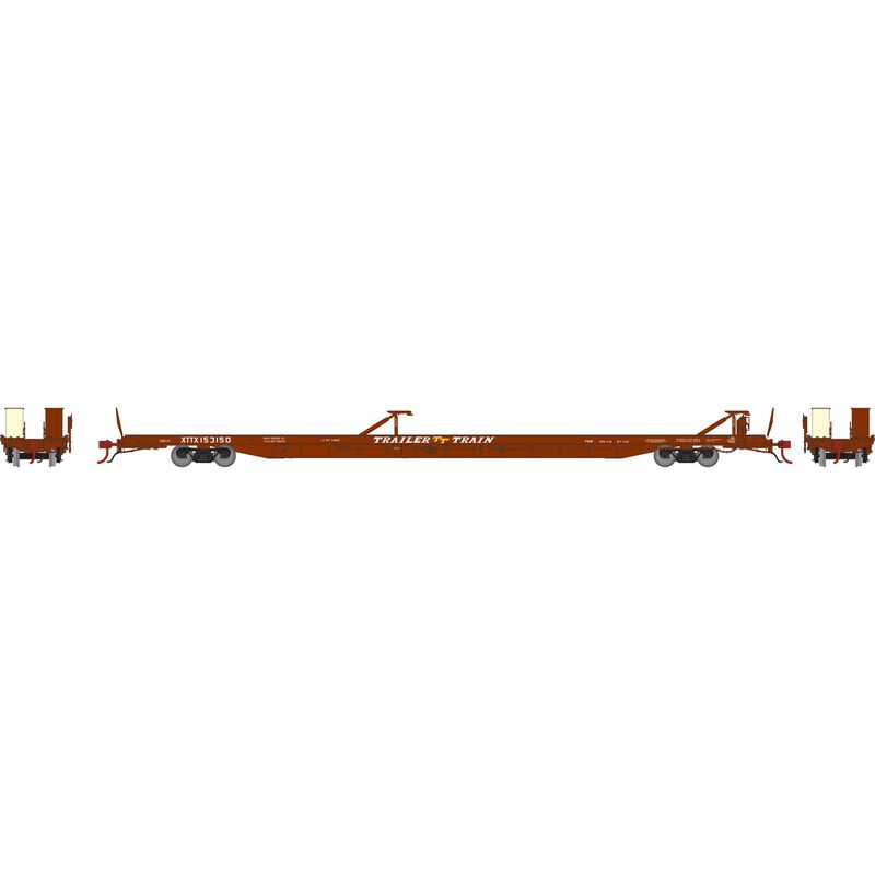 Athearn Genesis HO F89-F89'8" TOFC Flat, XTTX #153150 - ATHG69988