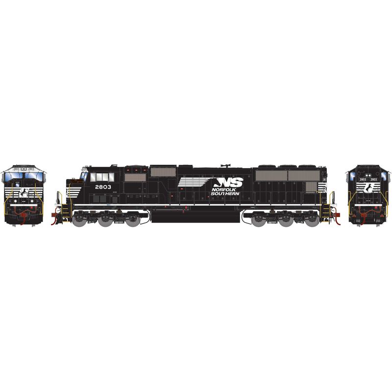 Athearn Genesis HO SD75M, NS #2803 - ATHG70546