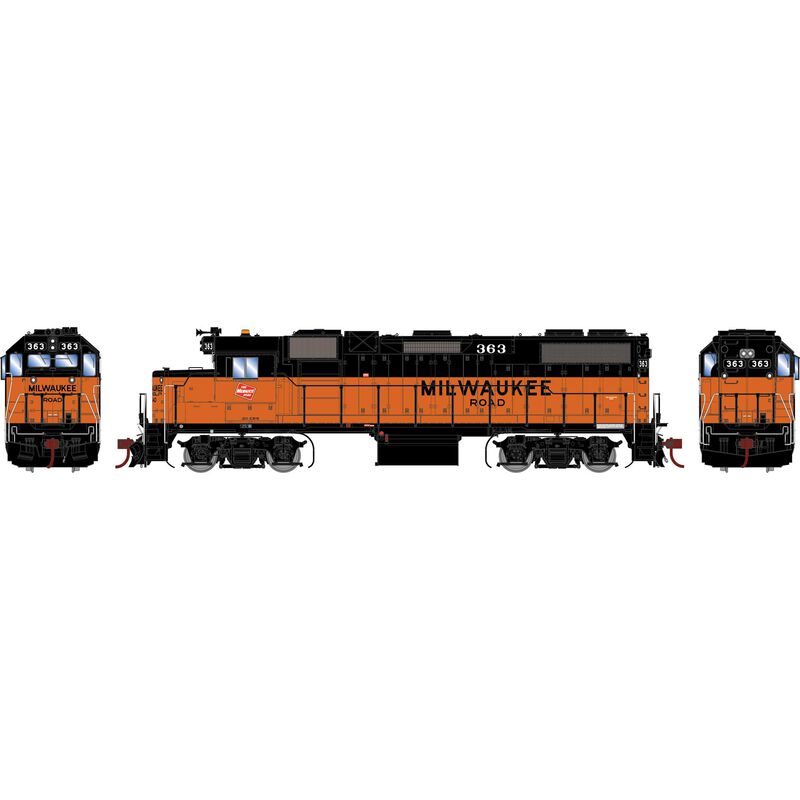 Athearn Genesis HO GP38-2, MILW #363