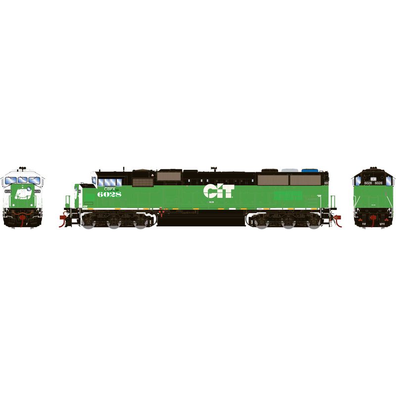 Athearn Genesis HO G2.0 SD60M Tri-Clops, Ex-BN CBFX #6028 - ATHG75525