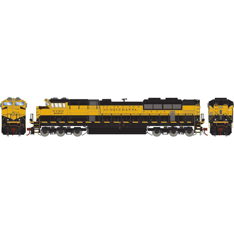 Athearn Genesis HO SD70M-2, New York Susquehanna & Western (NYS&W) #4066