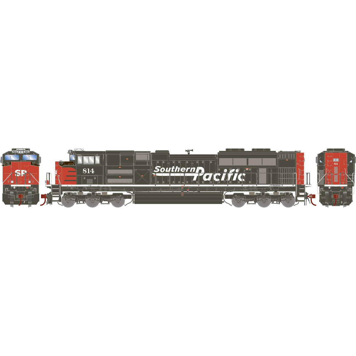Athearn Genesis HO SD70ACe w/DCC & Sound, Southern Pacific (SP) #814