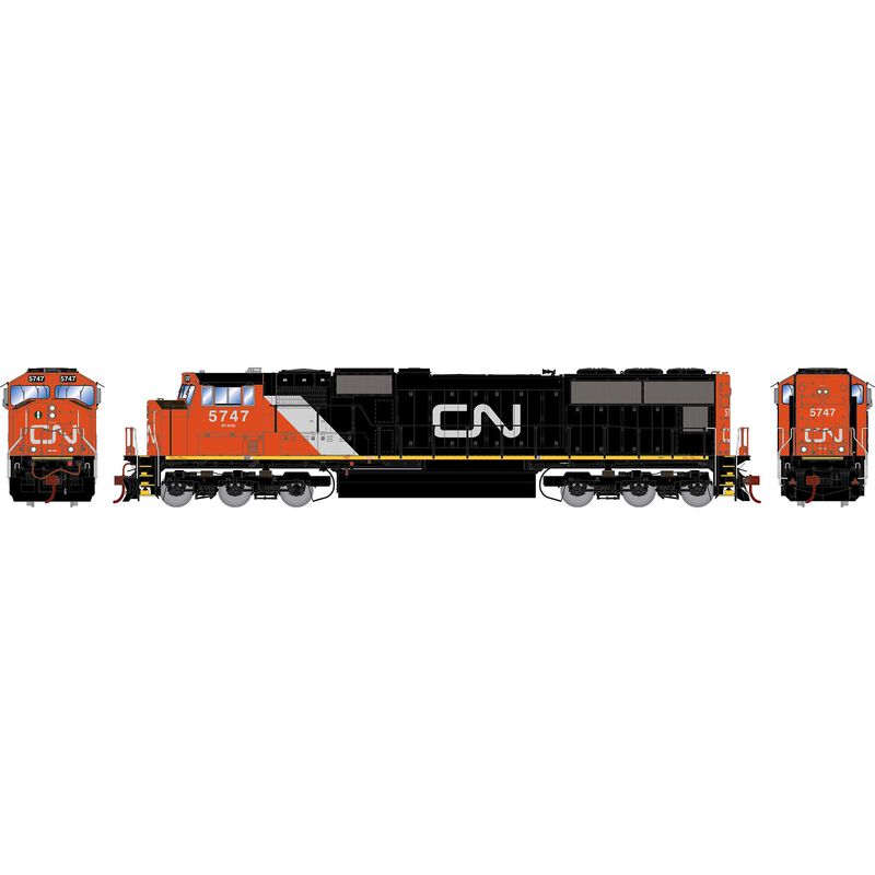 Athearn Genesis HO SD75I, Canadian National #5747 - ATHG75724