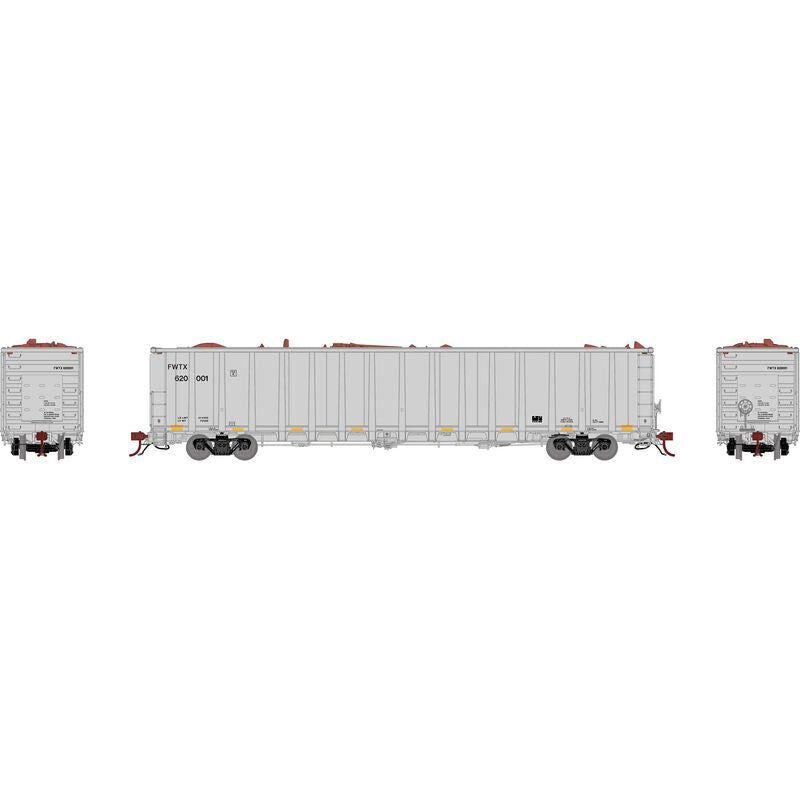 Athearn Genesis HO NSC 6400 Gondola w/Scrap Load, FWTX #620001
