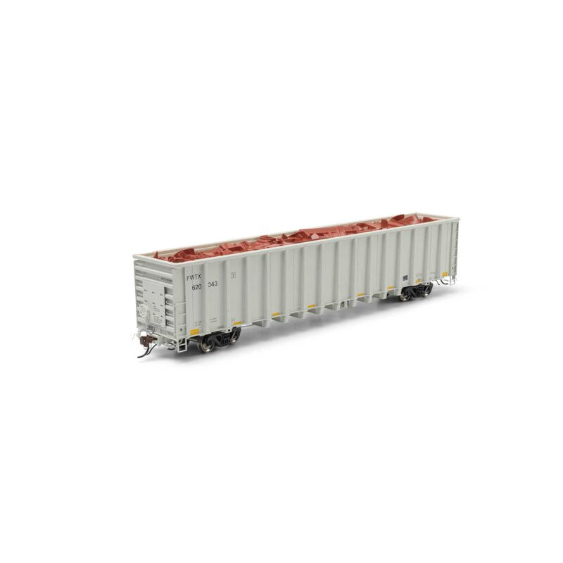 Athearn Genesis HO NSC 6400 Gondola w/Scrap Load, FWTX #620043