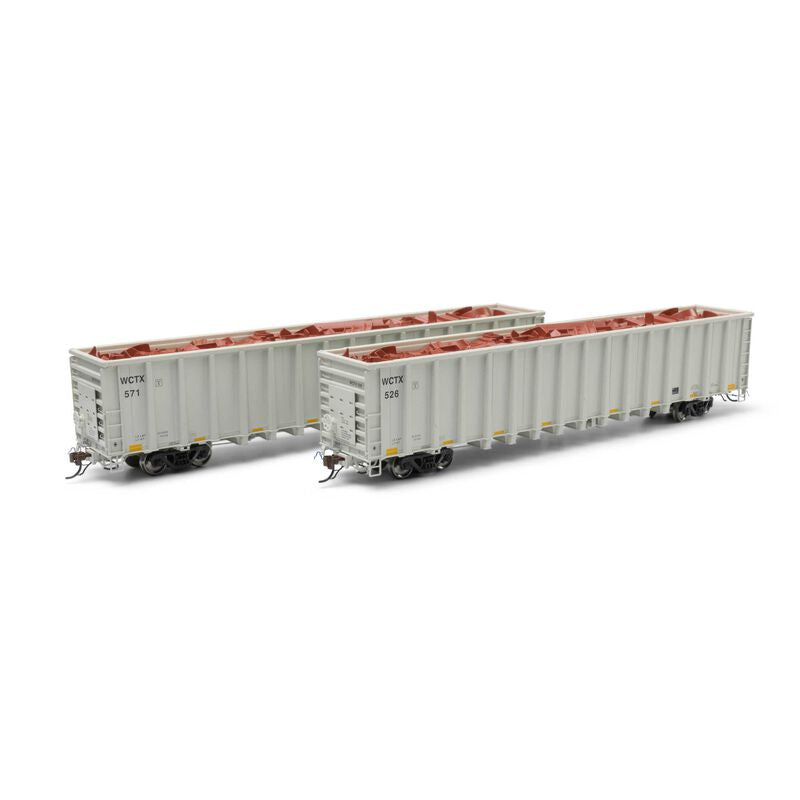 Athearn Genesis HO NSC 6400 Gondola w/Scrap Load, WCTX #526/571(2)
