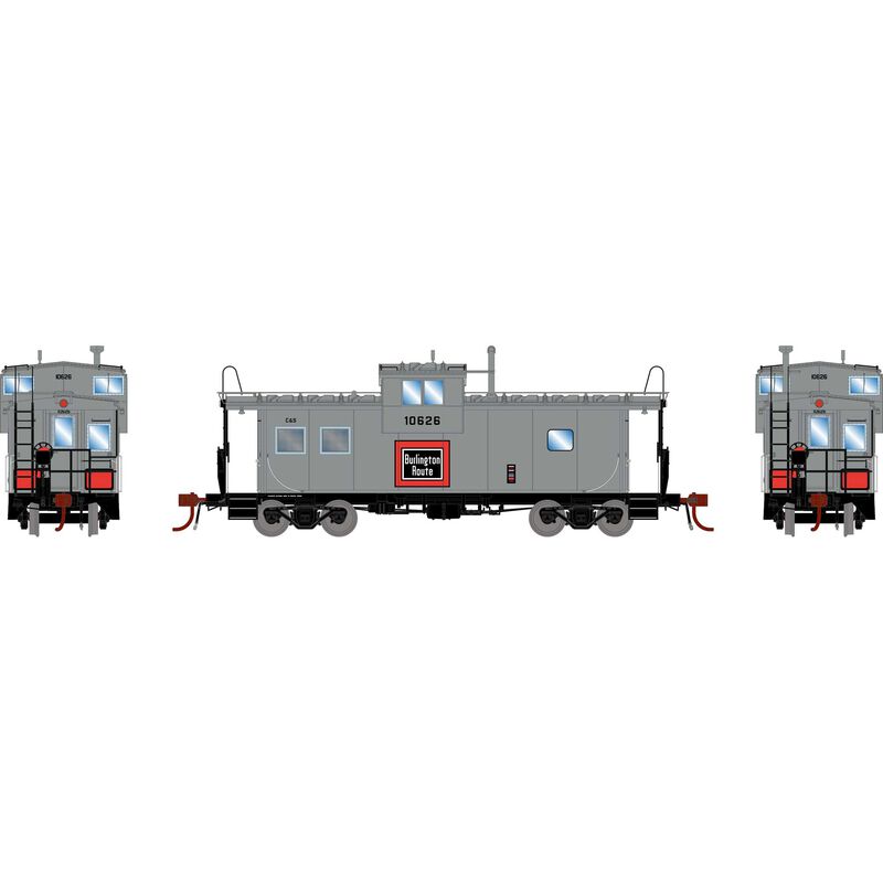 HO ICC Caboose w/ Lights, C&S #10626