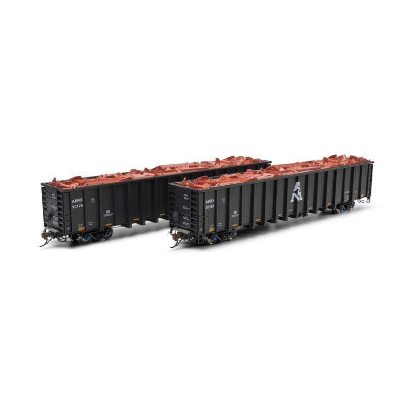 Athearn Genesis HO NSC 6000 Gondola, w/Load, AIMX #20157/20176 (2)