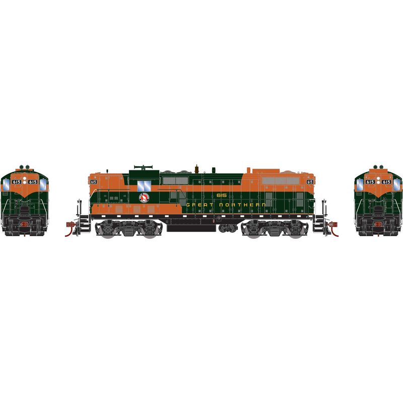 Athearn Genesis HO GP7, GN #615 - ATHG82254