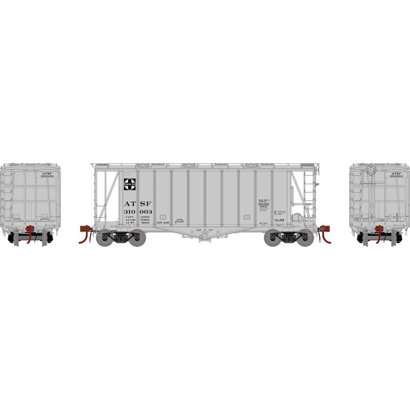 Athearn Genesis HO GATC 2600 Airslide Hopper, SF #310003 - ATHG87467