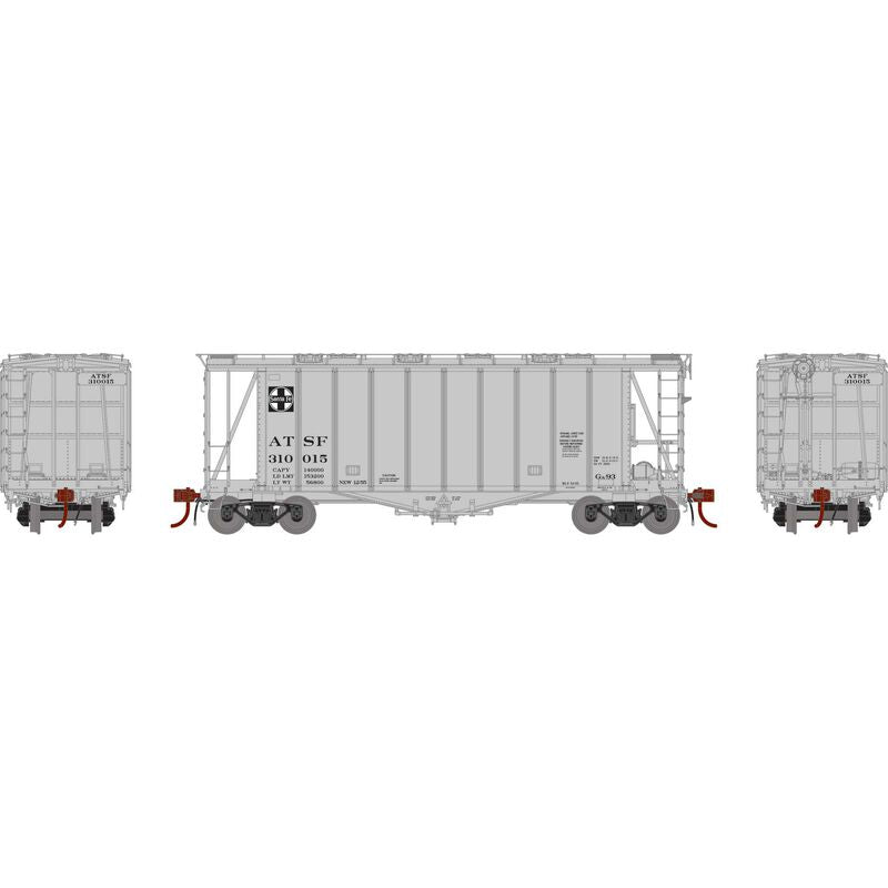 Athearn Genesis HO GATC 2600 Airslide Hopper, SF #310015 - ATHG87468