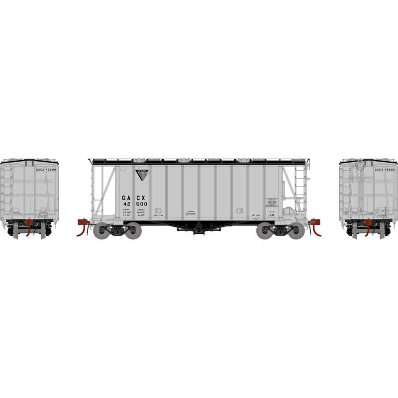 Athearn Genesis HO GATC 2600 Airslide Hopper, GACX #42500 - ATHG87471