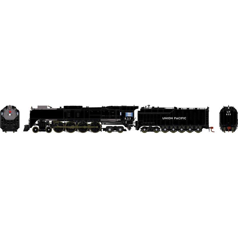 Athearn Genesis HO FEF-3 4-8-4 w/DCC & Sound, UP #835 - ATHG88412