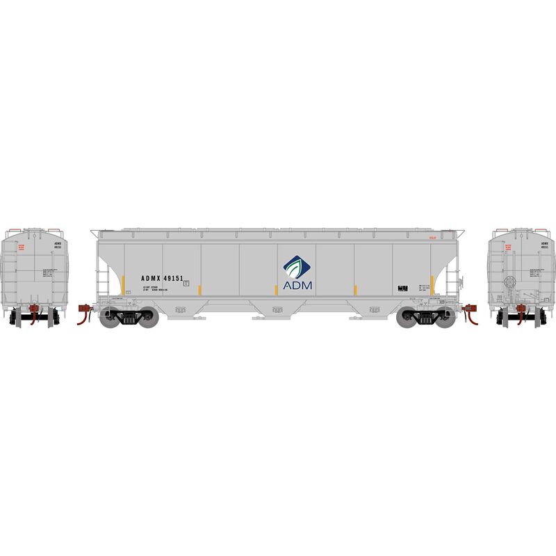 Athearn Genesis HO Trinity 3-Bay Hopper, ADMX #49151 - ATHG89983