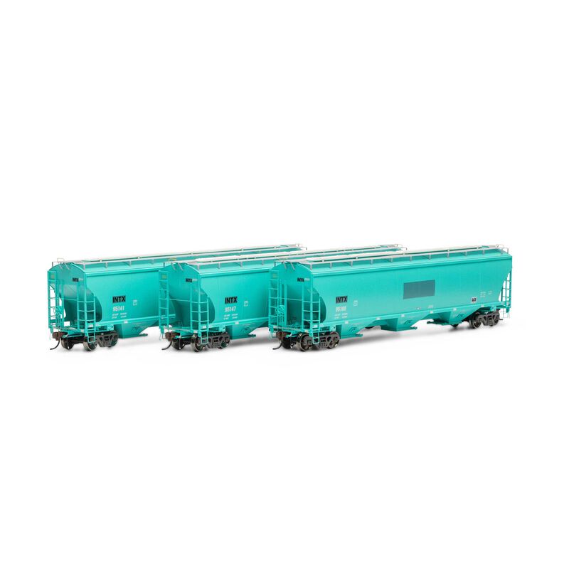 Athearn Genesis HO Trinity 3-Bay Hoppers, INTX # 2 (3)