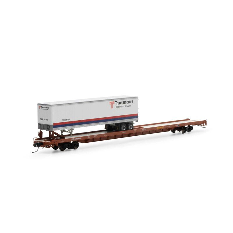 N F89-F Flat w/Trailer, KCS #8580