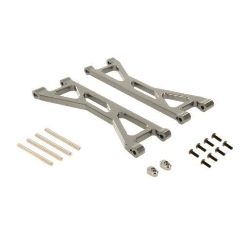 Atomic X-MAXX ALLOY FRONT/REAR UPPER ARM - GUNMETAL - ATK4063GM