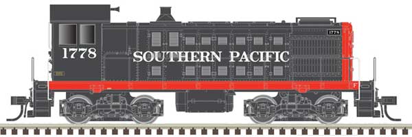 Atlas HO Alco S2 - LokSound and DCC - Master(R) Gold -- Southern Pacific 1778 (gray, red)