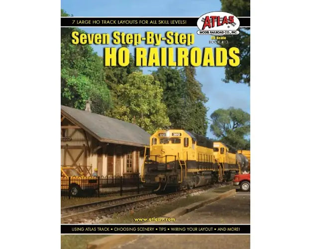 Atlas 7 Step-By-Step HO Railroads - ATL13