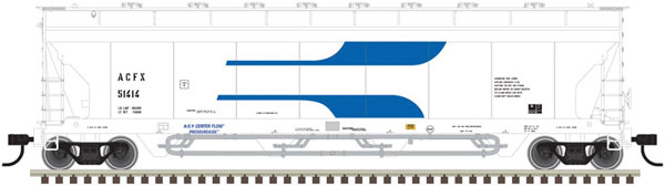 Atlas Pressureaide Centerflow Hopper - Ready to Run - Master(R) -- ACFX 51414 (white, blue, Venturi) - ATL20006264
