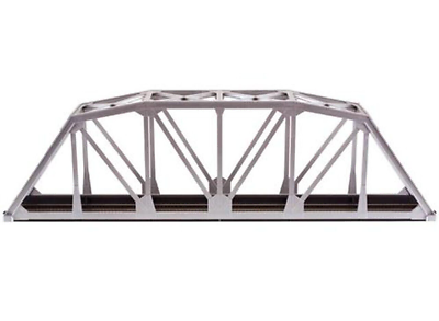 Atlas N KIT Code 80 Through Truss Bridge, Silver - ATL2571