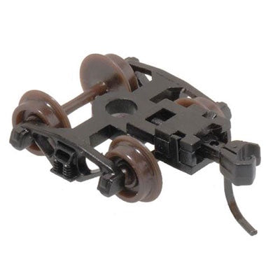 Atlas 22076 N Talgo-Type Freight Car Trucks with Accumate Knuckle Couplers -- 40-Ton Friction-Bearing Truck 1 Pair