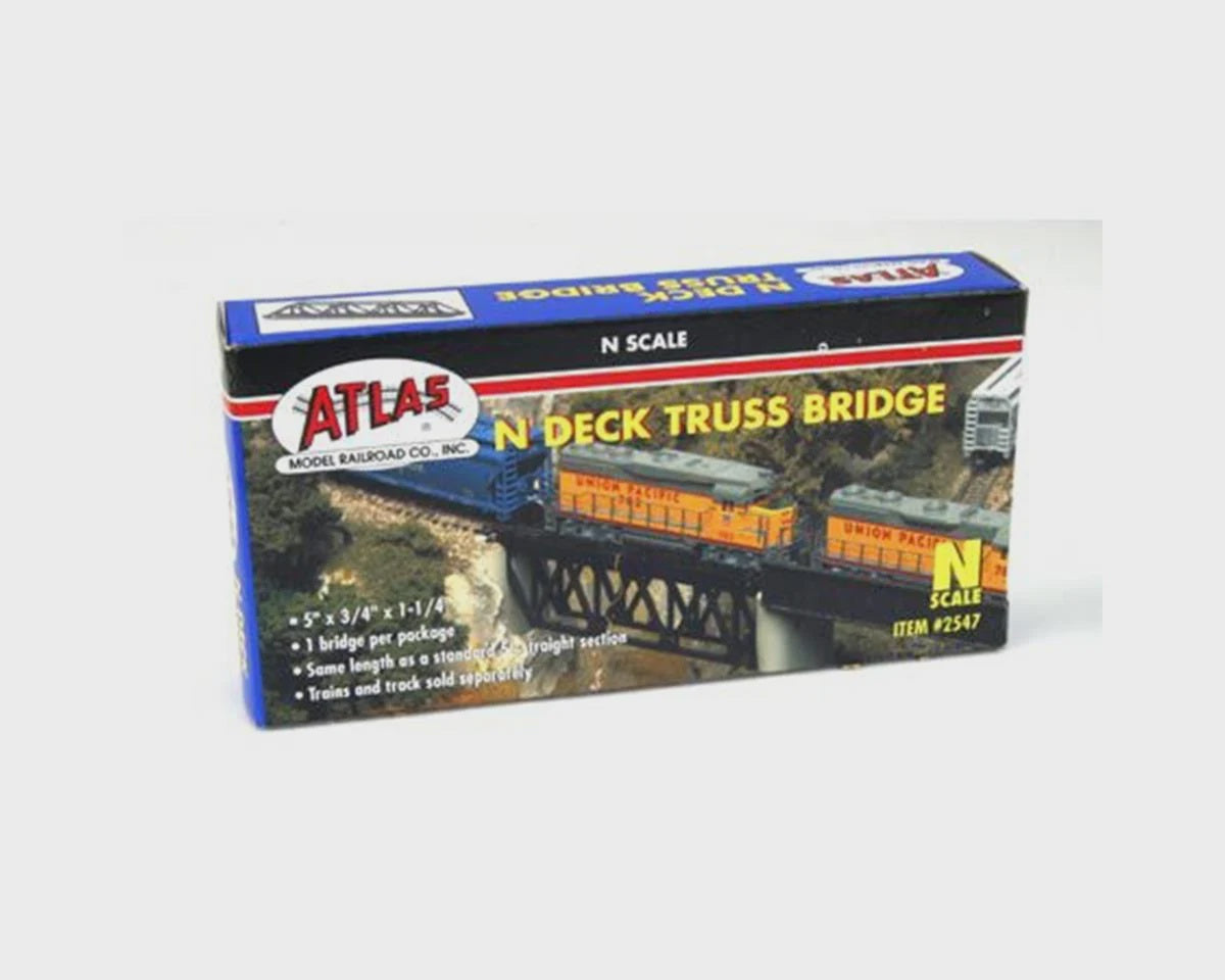 Atlas N Deck Truss Bridge - ATL2547
