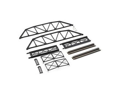 Atlas N KIT Code 80 Through Truss Bridge, Black - ATL2570
