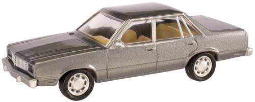 Atlas HO American Automobiles 1978 Ford(R) Fairmont Sedan -- Silver Metallic