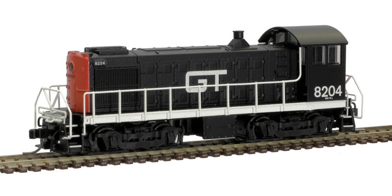 Atlas ATL40005002 Alco S4 - Standard DC - Master(R) Silver -- Grand Trunk Western 8204 (black, red) - ATL40005002