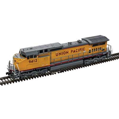 Atlas N GE Dash 8-40CW - Sound and DCC - Master(R) Gold -- Union Pacific  #9427 (Armour Yellow, gray, red)