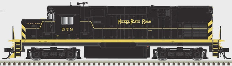 Atlas N Alco C420 Low Nose - Sound and DCC - Master(R) Gold -- Nickel Plate Road #578 (black, yellow)