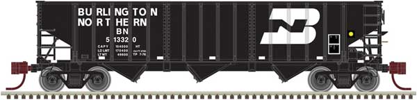 Atlas N PS 2750 TRIPLE HOPPER BURLINGTON NORTHERN #513355 - ATL50003057
