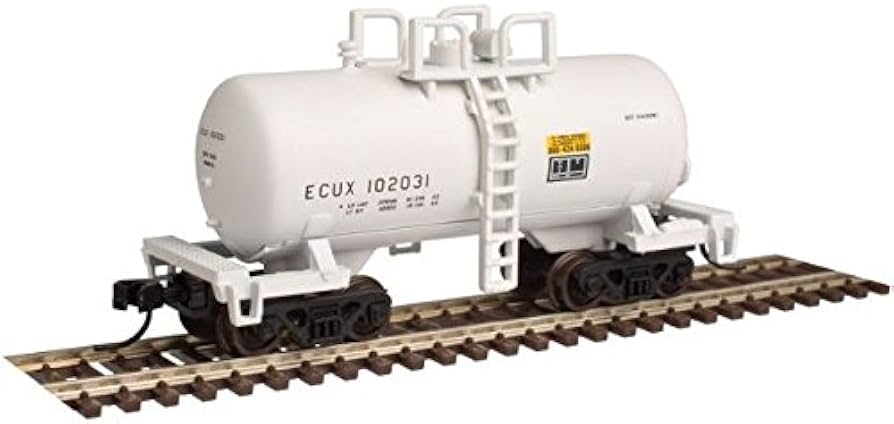 Atlas N TM BEER CAN SHORTY TANK CAR EXXON CHEMICAL #10235 - ATL50003202