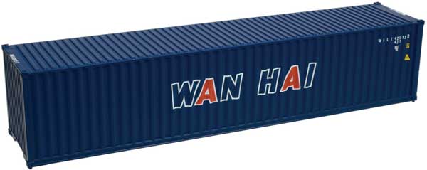 Atlas N 40' Container, Wan Hai Set #2 - ATL50003863