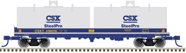 Atlas N Cushion Coil Car, Steel Pro #496050 - ATL50004653