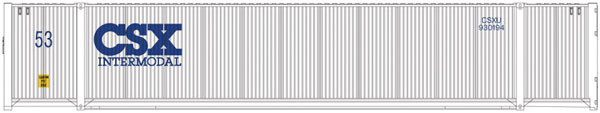 Atlas N 53' Container, CSX Set #1 (930011, 930079, 930132) - ATL50005248