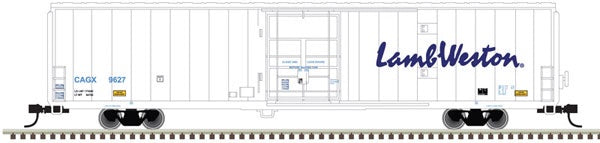 Atlas N Cryogenic Reefer - Ready to Run - Master(R) -- Lamb Weston 690040 (white, blue)