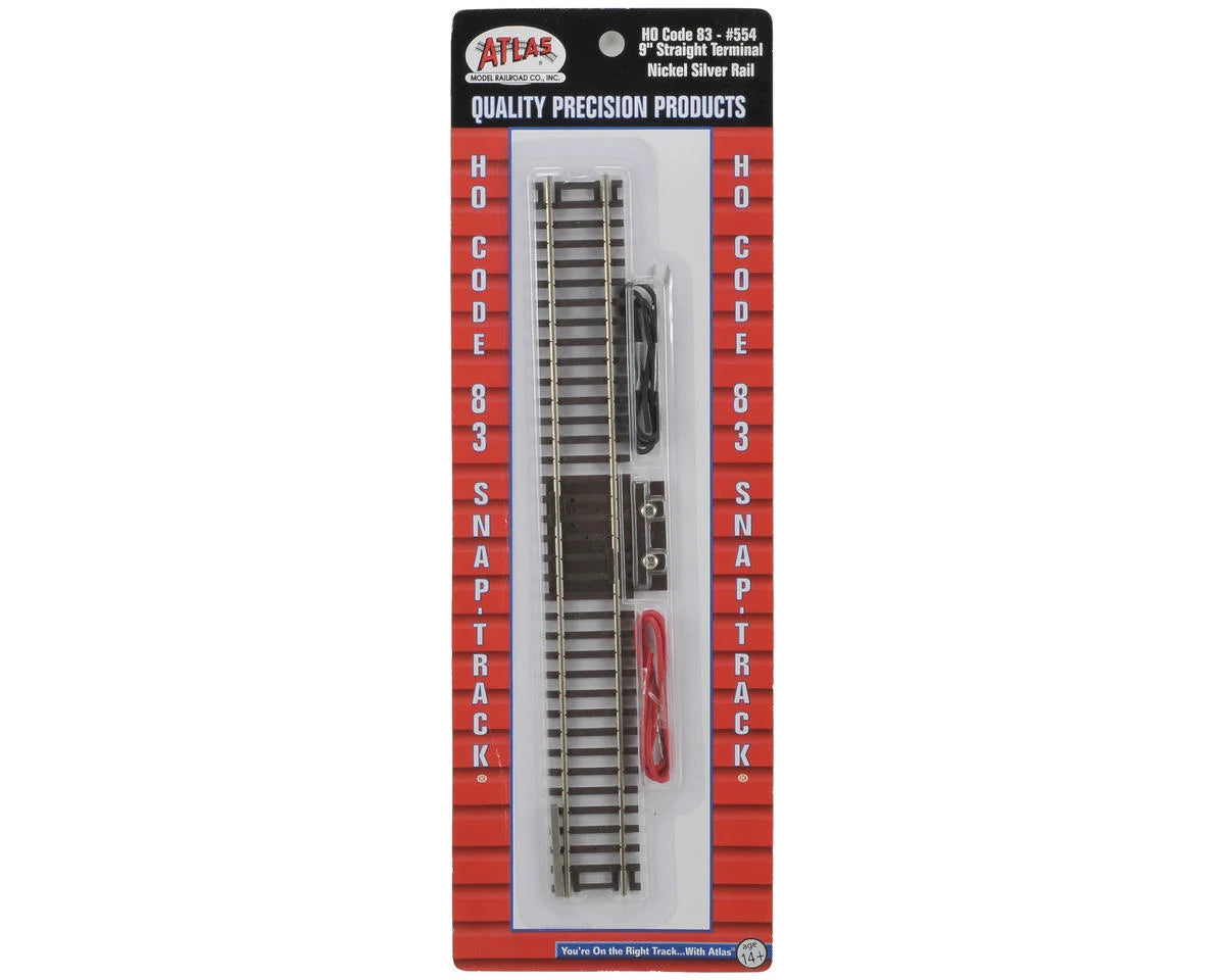 Atlas Code 83 Terminal Track -- With Wire - ATL554