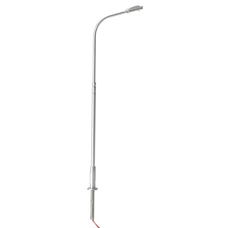 Atlas ATL70000147 Single-Arm Streetlight 3-Pack - Warm White LED -- Gray - ATL70000147