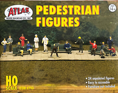 HO Figures, Undecorated (24)