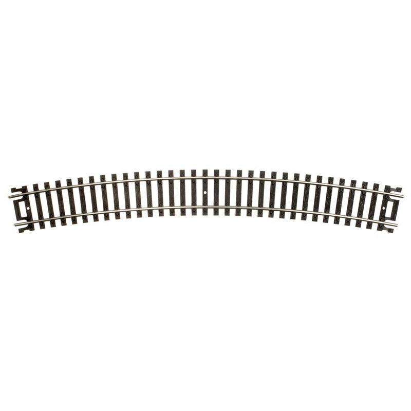 Atlas Code 100 Curved Snap-Track(R) Nickel-Silver Rail -- 24" Radius (Black Ties) pkg(6) - ATL837
